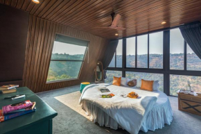 SaffronStays A Vantage, Panchgani - A Pyramid Shaped Unique Luxury Villa With Infinity Valley Views